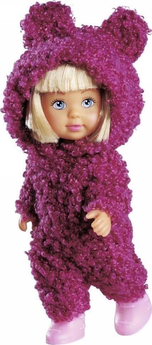 Evi Love Cute Teddy - Peluş Kıyafetli Oyuncak Model Bebek - 15 Cm - 1 Adet