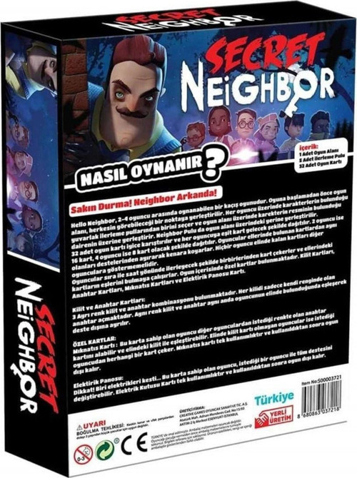 S00003721 Hello Neighbor Party Game