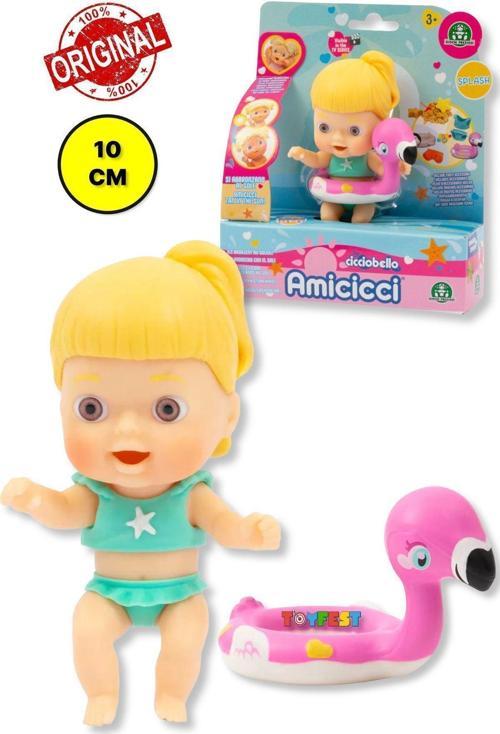 Havuz Deniz Simitli Amiccici Delux Tekli Bebek Tatilde - Ciccioamelie Kız Et Bebek