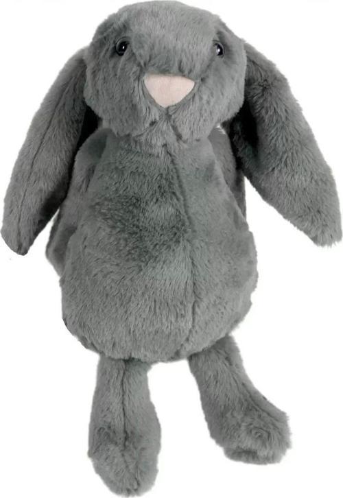 Uyku Arkadaşı Tavşan Peluş Gri 34 Cm
