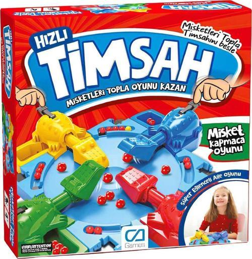 Hızlı Timsah Misket Kapmaca Oyunu