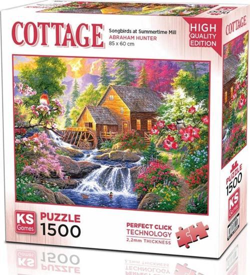 Ks Games Songbirds At Summertime Mill Puzzle 1500 Parça 22027