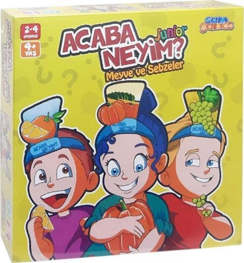 Samatlı Oyuncak Acaba Neyim Junior Meyve Ve Sebzeler 72606