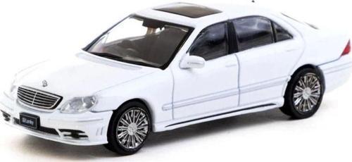 Tarmac Works 1/64 Mercedes-Benz S-Class Wald Alabaster White - Lamley Special Edition