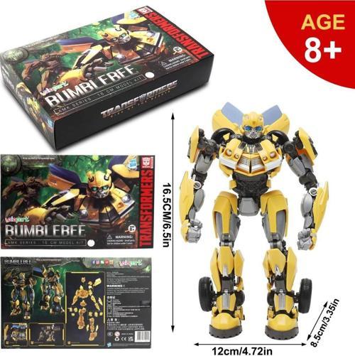 Trans Formers Başlangıç Rise Of The Beasts Amk Series Bumblebee Model Kit Parçalı Figür - 16 Cm