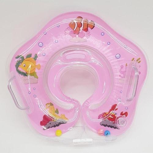 Bermuda Bebek Yüzme Havuz Boyun Simidi 37 Cm - Pembe