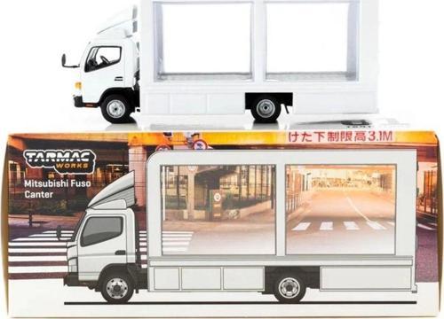 Tarmac Works 1/64 Fuso Canter Mobile Display Truck