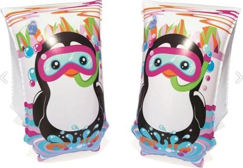 Penguen Figürlü Çocuk Deniz Havuz Yüzme Kolluk - (5 - 12 Yaş Arası Yada 19 - 60 Kg Arası)
