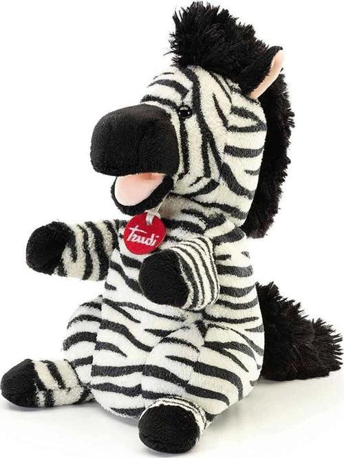 Trudi El Kuklası Peluş Zebra 25 Cm