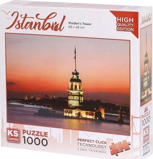 Ks Games Kız Kulesi Ve Gün Batımı Puzzle 1000 Parça 20729