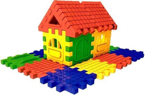 Puzzle City 3D Yapı Ve Tasarım Blokları 64 Parça