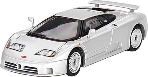 Mini Gt 1:64 Bugatti Eb110 Gt Grigio Chiaro