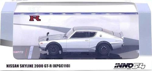 Inno 1:64 Nissan Skyline Silver 200 Gt-R