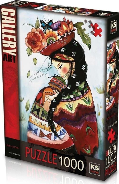 Ks Games Mom And Son Puzzle 1000 Parça 20778
