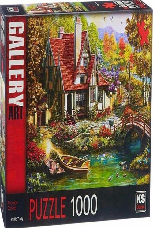Ks Games Riverside Cottage Puzzle 1000 Parça 20736