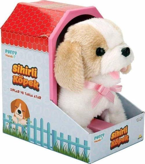 Sesli Hareketli Sihirli Köpek Peluş - 20 Cm