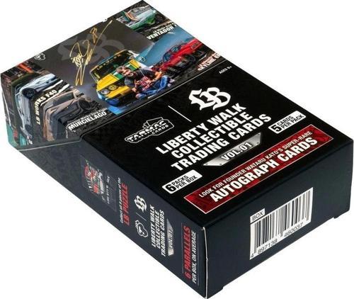 Tarmac Cards Liberty Walk Koleksiyonluk Kartları Cilt 01 Kutu Koleksiyonluk Metal Model Araba