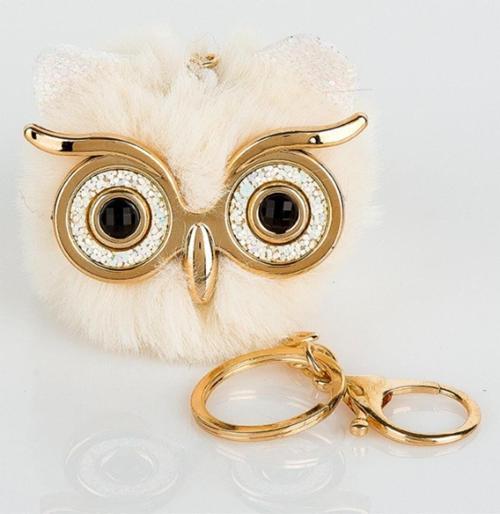 Peluş Baykuş Anahtarlık