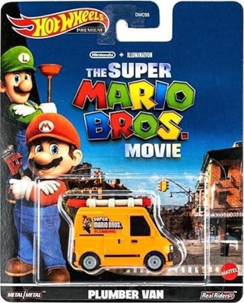Premium Super Mario Plumber Van Model Araba