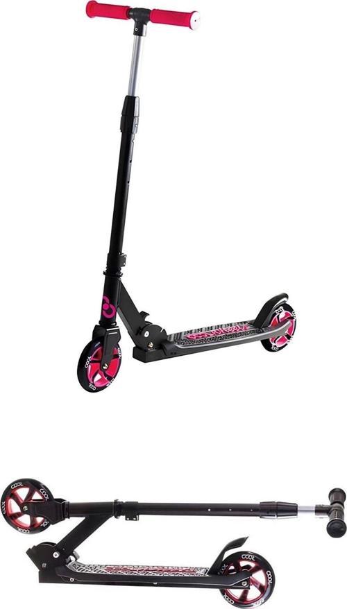 Katlanabilen 2 Tekerlekli Pembe Renk Scooter