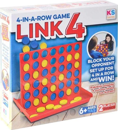 Ks Games Link 4 Sıralı Oyun Kutu Oyunu