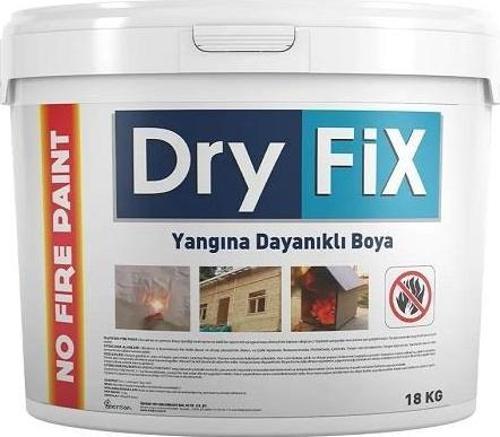 No Fire Paint Yangın Geciktirici Alev Almayan Yanmaz Boya 18 Kg Ral 7035 Açık Gri