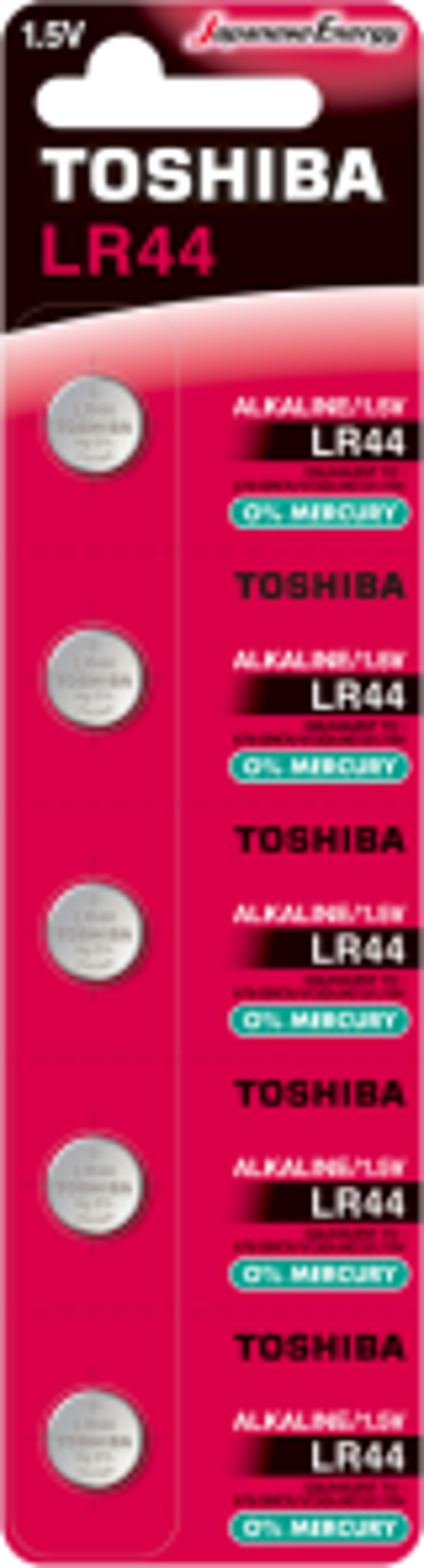 TOSHIBA LR44 ALKALİN PİL 5Lİ