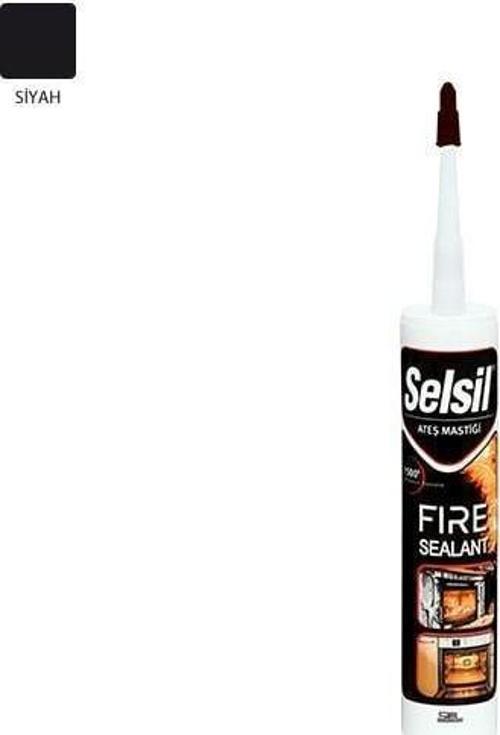Ateş Mastiği Siyah 300 ml 1500 Dereceye Dayanıklı