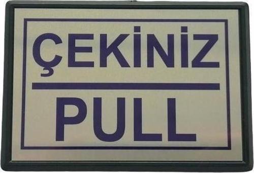 Yönlendirme Küçük Çekiniz (Pull) 10X7 cm