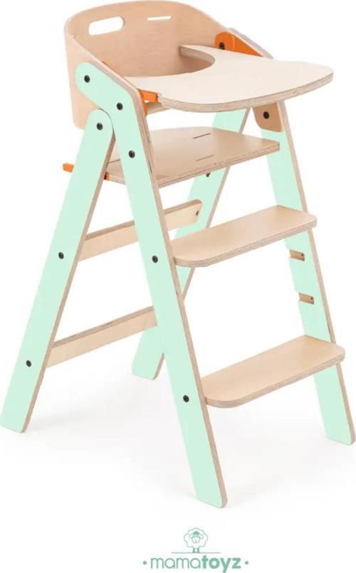 10MYCHAIR Allınone Mınt - Foldable Hıghchaır Katlanabilir Mama Sandalyesi - Yeşil