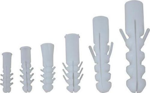 Plastik Dubel Beyaz 12 mm ( 50 Adet )