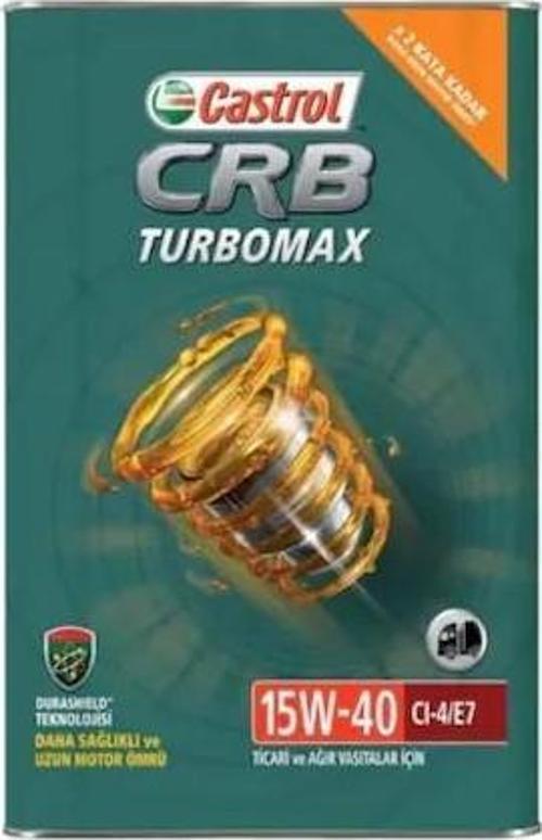 CRB Turbomax 15W-40 CI-4/E7 18 lt Motor Yağı - 2025