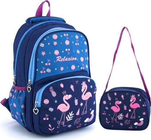 İlkokul Çantası Beslenmeli Flamingo 1340
