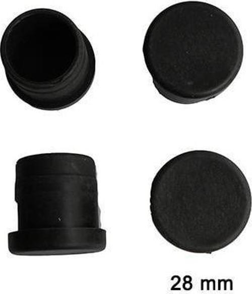 Yuvarlak Boru Profil İç Tapa 28 mm 4 Adet