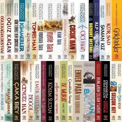 Ahmet Haldun Terzioğlu Tarih Seti-34 Kitap Takım