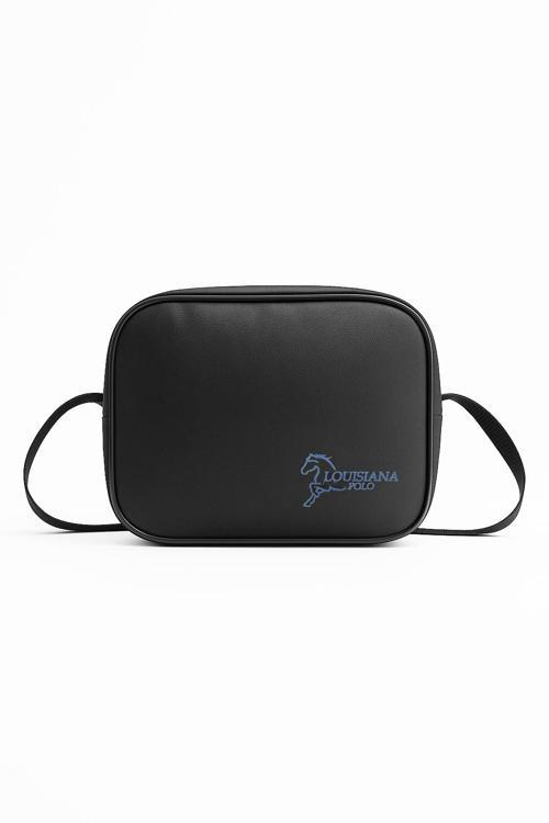 Termoslu Beslenme Çantası Siyah Mavi 1142