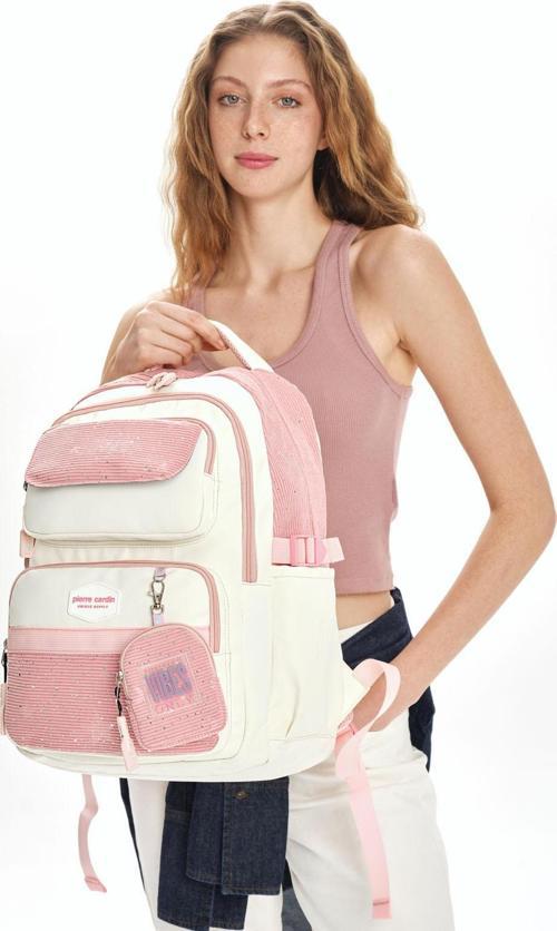 Okul Sırt Çantası Pembe 07Pc2824-P