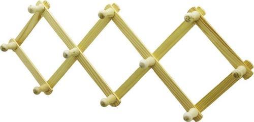 AHŞAP - EKO   10 KOLLU  AKORDİYON DUVAR ASKISI  GO5060Gok133405