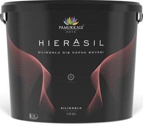 Pamukkale Hierasil Silikonlu Dış Cephe Boyası 15 Lt Kızılca