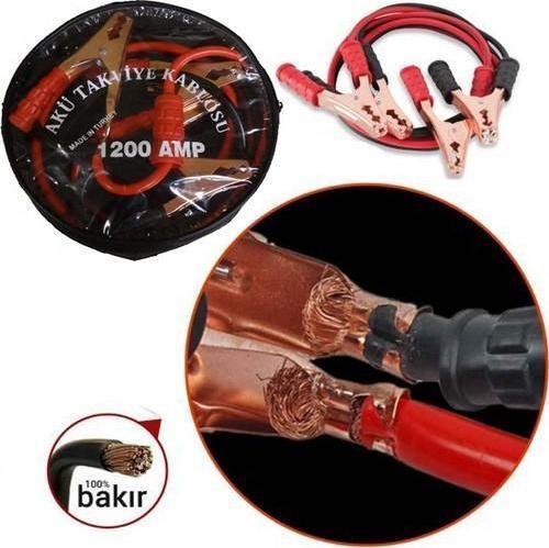 Akü Takviye Kablosu 1200 Amper (Taşıma Çantalı)  GO50602665820