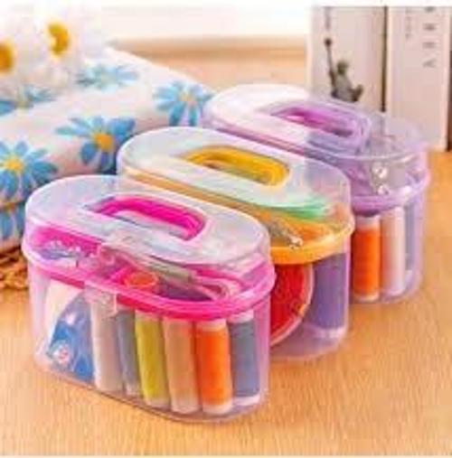 ÇANTALI DİKİŞ ÇEYİZ SETİ İPLİK - İĞNE - MAKAS- MEZURA  GO50607551050