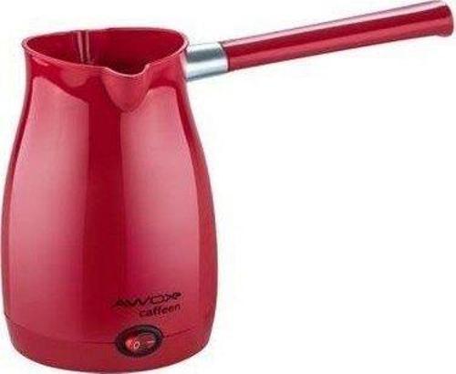 AWOX CAFFEEN  KIRMIZI  ELEKTRİKLİ CEZVE  TÜRK KAHVESİ  MAKİNESİ  PLASTİK   ÇİFT AĞIZ   0.4LT - 5 FİNCAN   1000W  GO5060Gok111038
