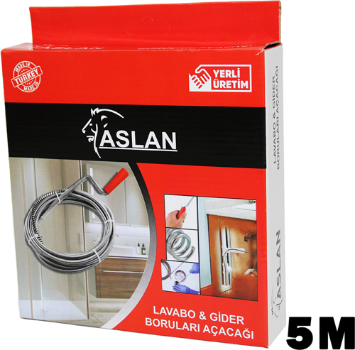 5MT SUSTA SPRAL LAVABO - GİDER AÇAR  GO50605350130