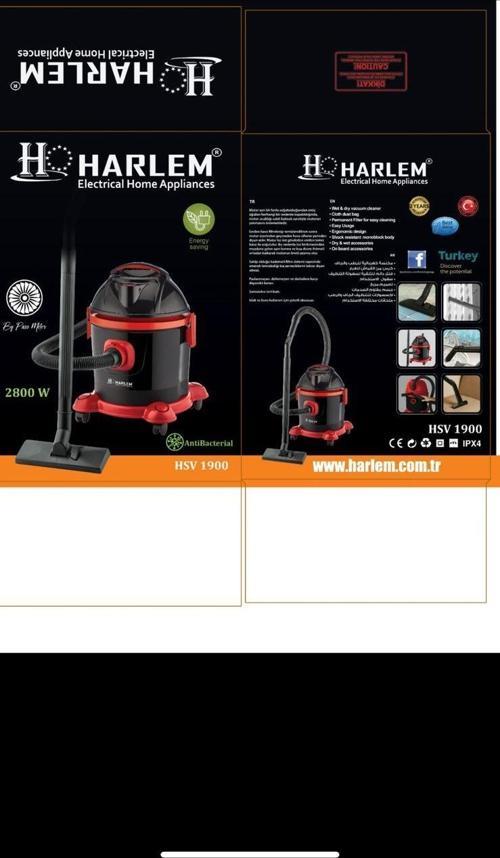 HARLEM HSV-1900 BETA KURU SÜPÜRGE 2800W  GO50607578950