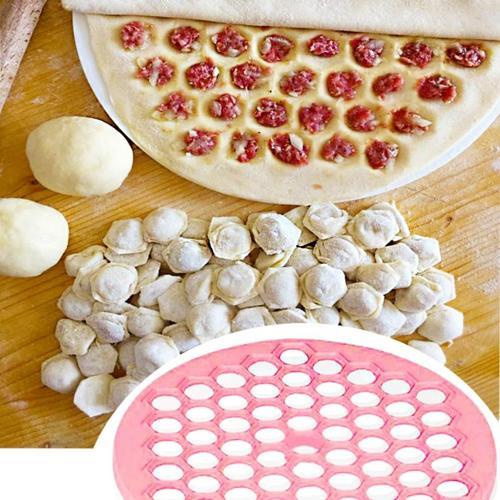 61 Bölmeli Petek Şekilli Pratik Mantı Kesici Açma Kalıbı Mantımatik  GO50605547790