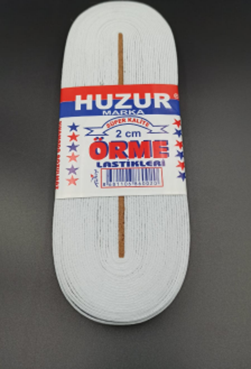 BEYAZ - 2CM PAÇA LASTİK YASSI GENİŞ 10MT  GO50608958880