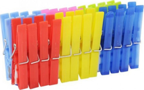 PLASTİK FİLİZ MANDAL 24 PARÇA  GO5060Gok210129