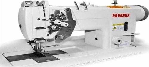 Yuki YK-8450C-003 Çift Iğne K Mekik Iptalli Kilit Dikiş Mikro Yağ Orta Materyaller Için