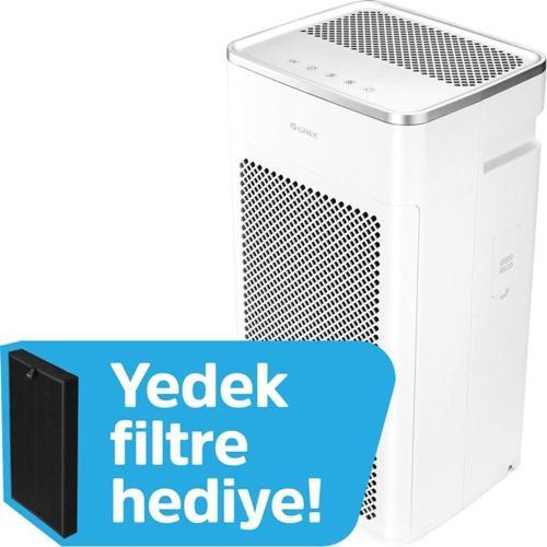 Square Hava Temizleme Cihazı 3'lü Filtre H13 Hepa Filtre - Ultraviole A Işık