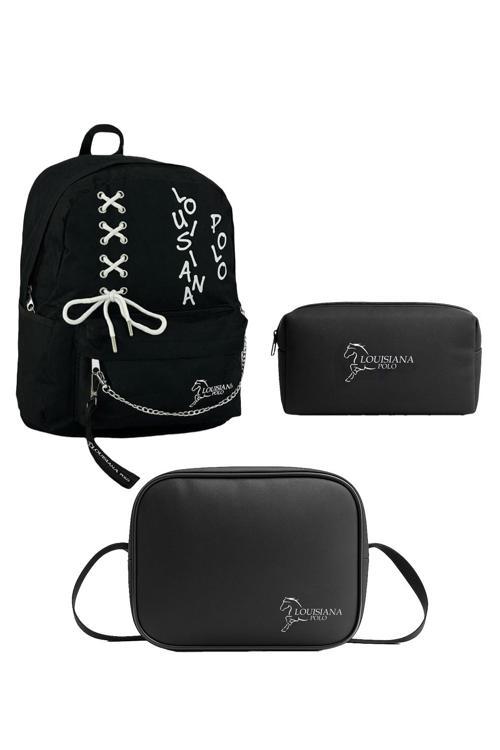 Okul Seti – Çanta + Termal Beslenme + Kalemlik Beyaz 1141